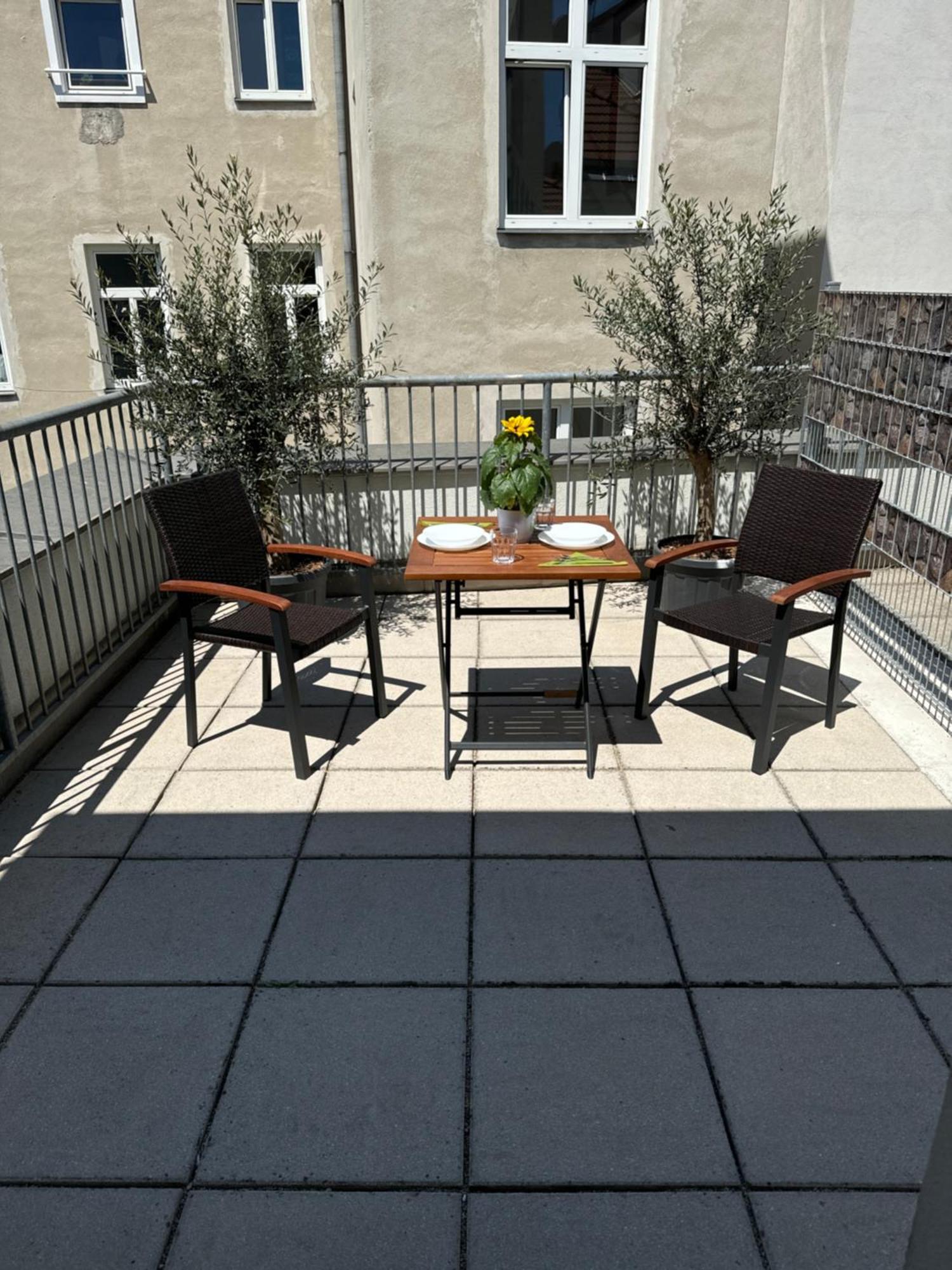 Appartamento Klein Aber Fein Mit Terrasse Vienna Esterno foto